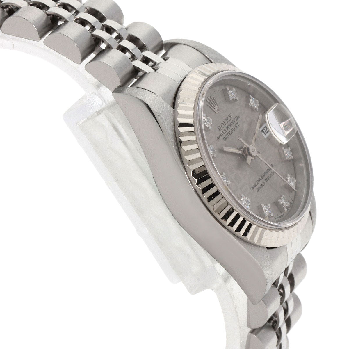 ROLEX DATEJUST 10P Diamond Watches 69174G Stainless Steel/Stainless Steel Ladies