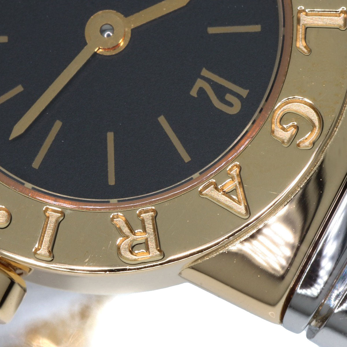 BVLGARI BVLGARI BVLGARI Tubogas Watches BB192T K18 Yellow Gold/Stainless Steel Ladies