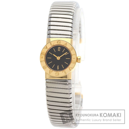 BVLGARI BVLGARI BVLGARI Tubogas Watches BB192T K18 Yellow Gold/Stainless Steel Ladies