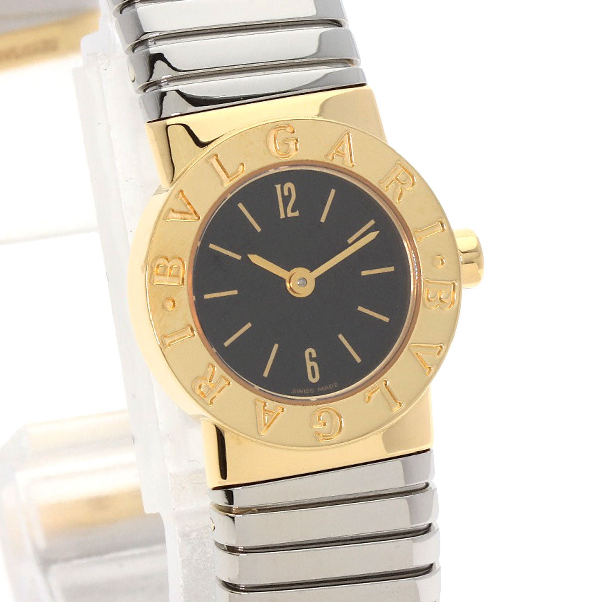 BVLGARI BVLGARI BVLGARI Tubogas Watches BB192T K18 Yellow Gold/Stainless Steel Ladies