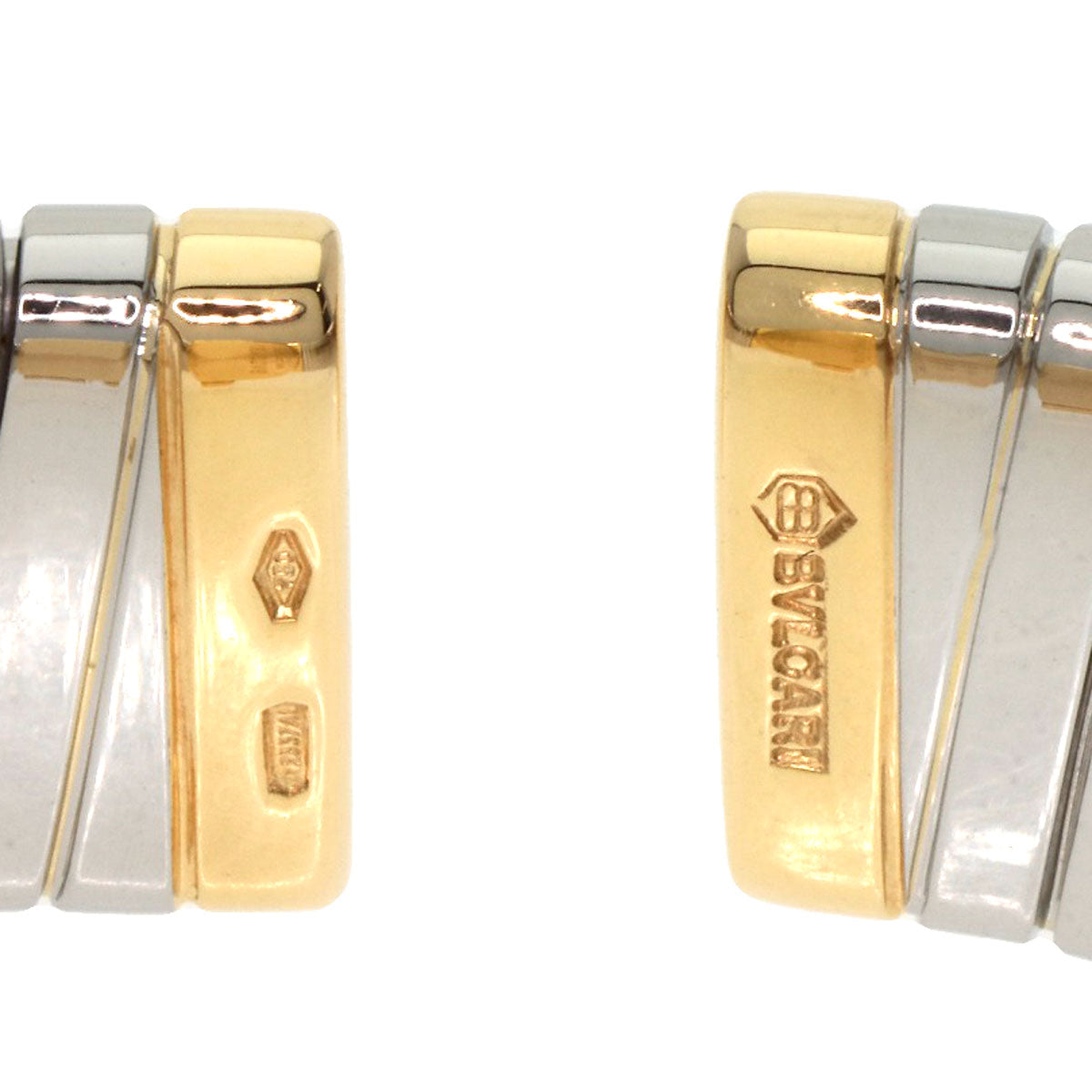 BVLGARI BVLGARI BVLGARI Tubogas Watches BB192T K18 Yellow Gold/Stainless Steel Ladies