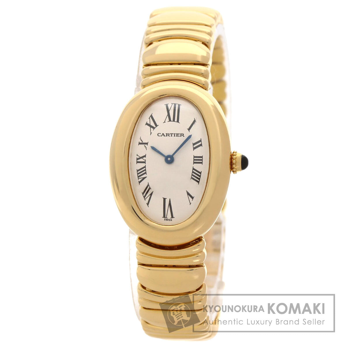 CARTIER Baignoire Watches W15045D8 K18 Yellow Gold/18K Yellow Gold Ladies