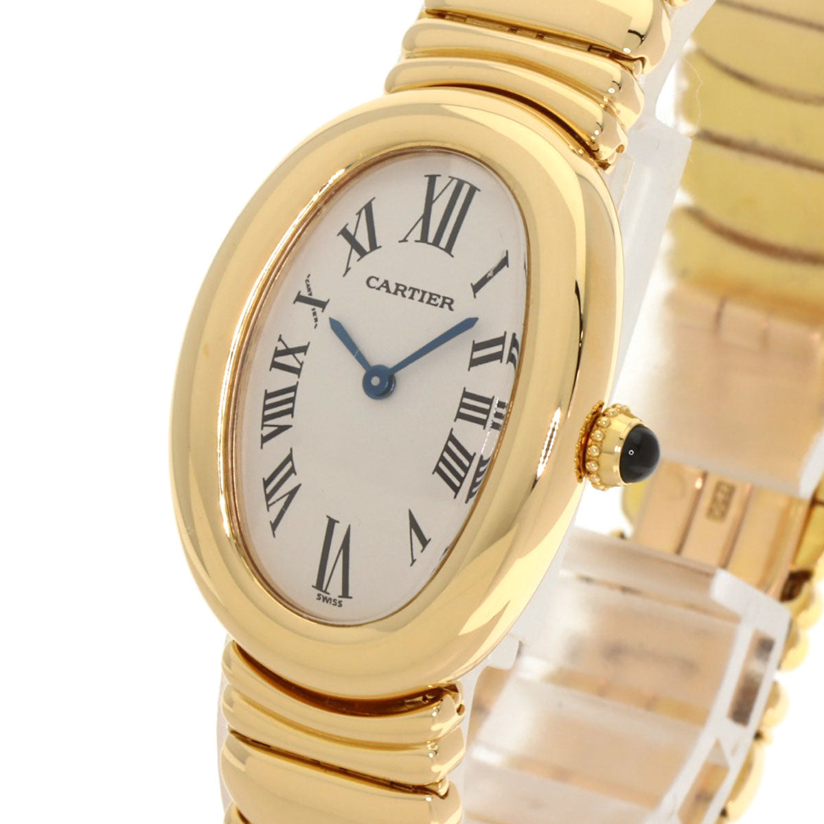 CARTIER Baignoire Watches W15045D8 K18 Yellow Gold/18K Yellow Gold Ladies