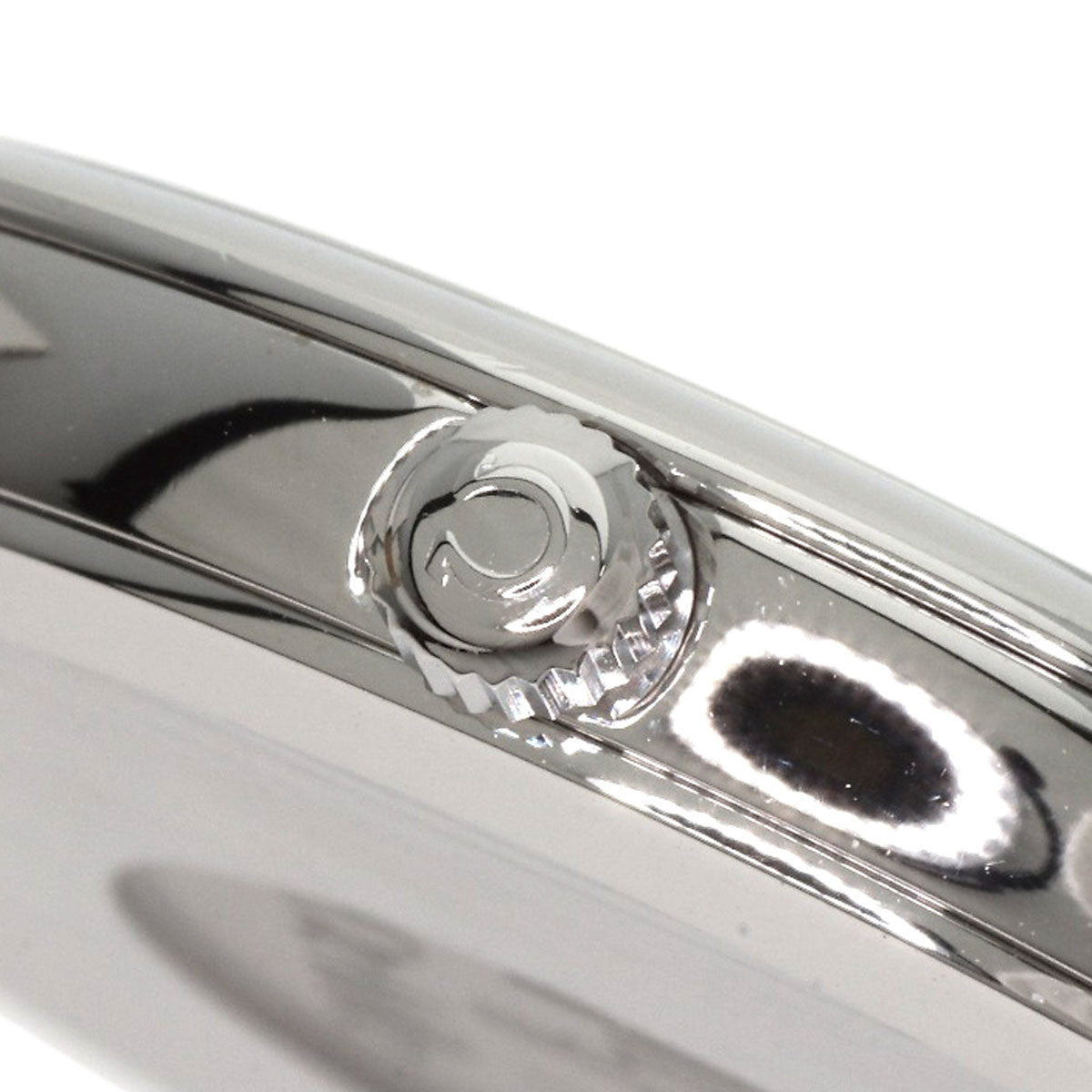 OMEGA De Ville Prestige Watches 7824.21 Stainless Steel/Leather mens