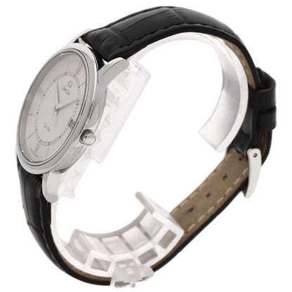 OMEGA De Ville Prestige Watches 7824.21 Stainless Steel/Leather mens