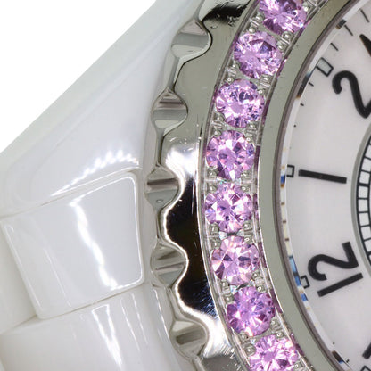 CHANEL J12 1.3" Pink Sapphire Watches H1181 Ceramic/Ceramic Ladies