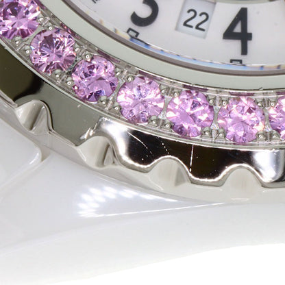 CHANEL J12 1.3" Pink Sapphire Watches H1181 Ceramic/Ceramic Ladies
