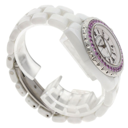 CHANEL J12 1.3" Pink Sapphire Watches H1181 Ceramic/Ceramic Ladies