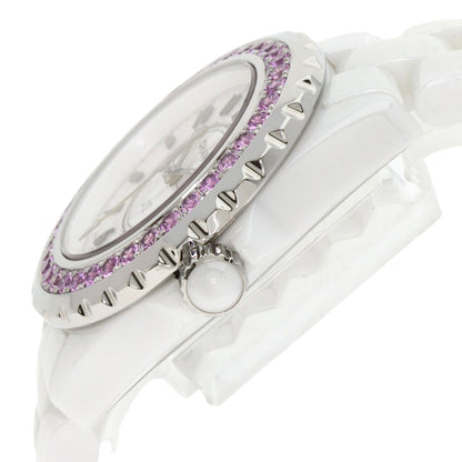 CHANEL J12 1.3" Pink Sapphire Watches H1181 Ceramic/Ceramic Ladies