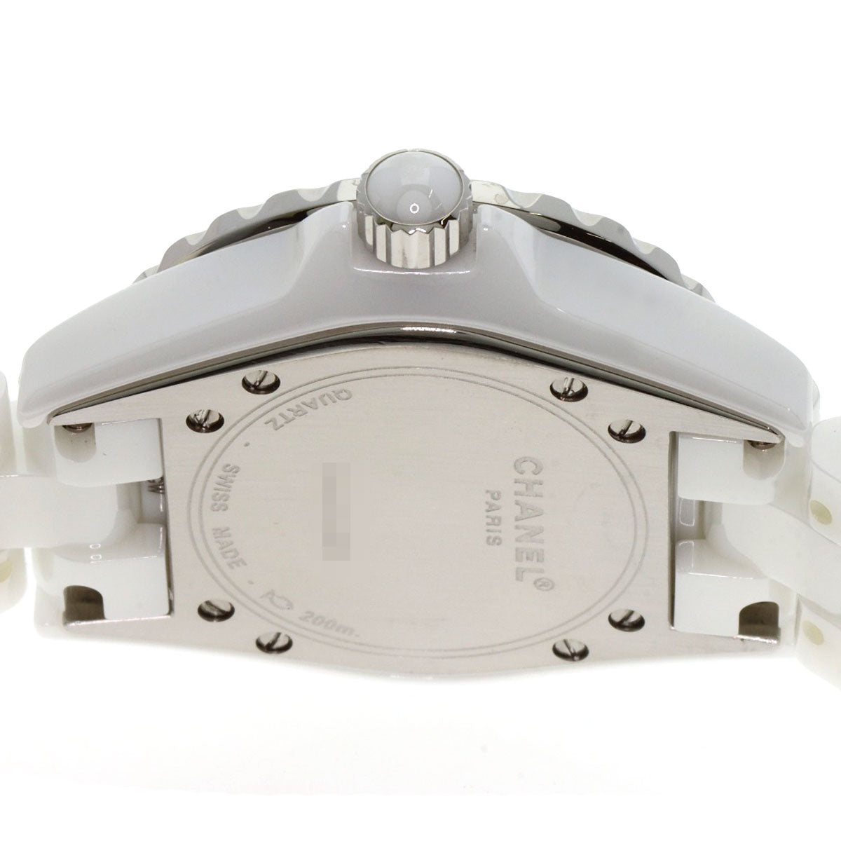 CHANEL J12 1.3" Pink Sapphire Watches H1181 Ceramic/Ceramic Ladies