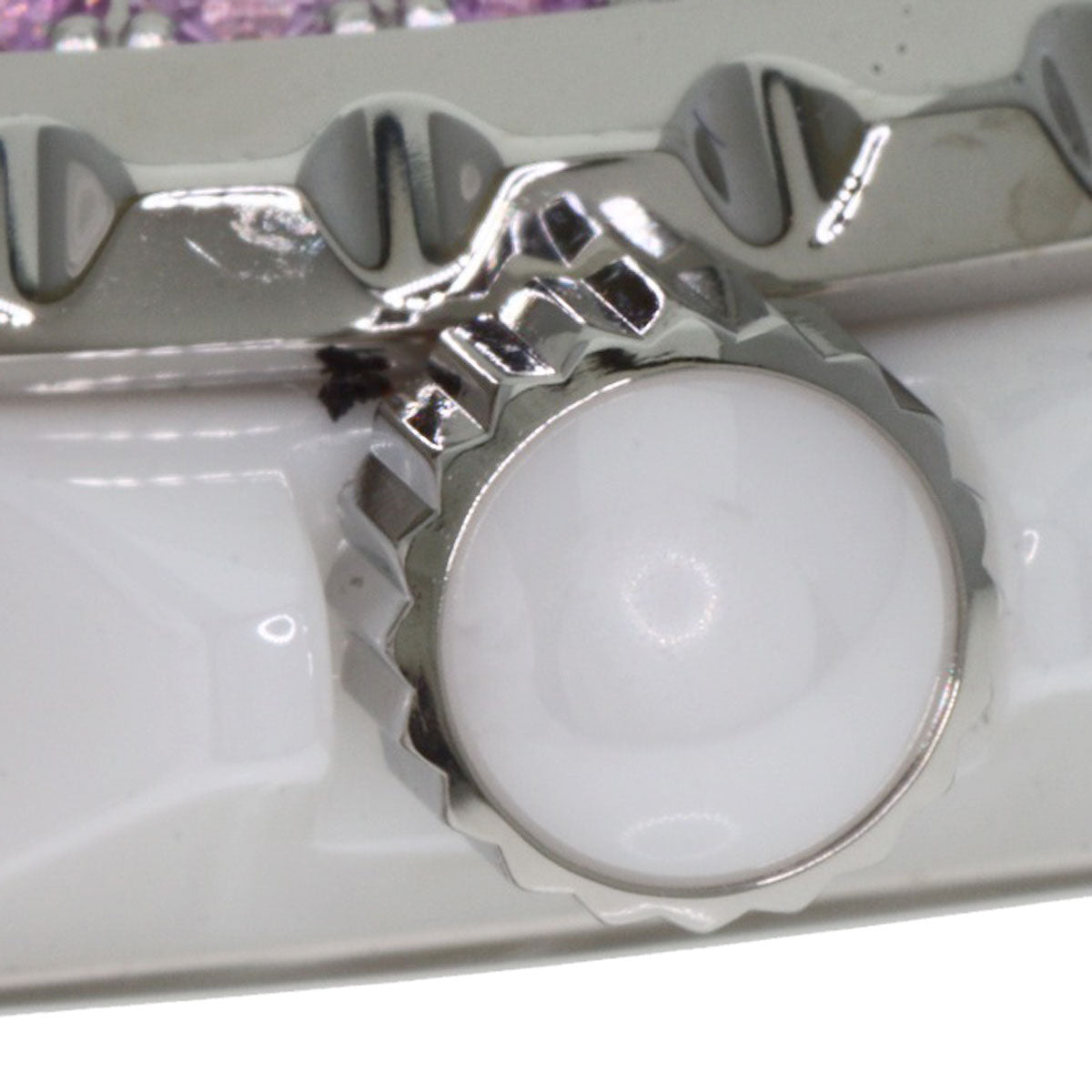 CHANEL J12 1.3" Pink Sapphire Watches H1181 Ceramic/Ceramic Ladies