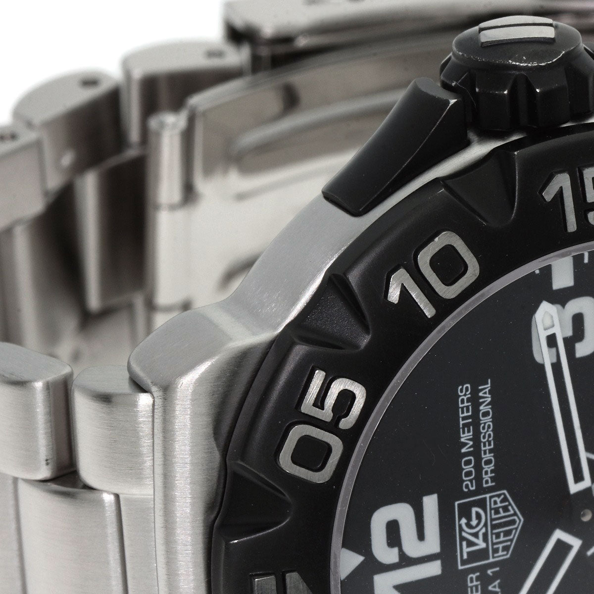 TAG HEUER FORMULA1 Grand Date Watches WAH1010 Stainless Steel/Stainless Steel mens