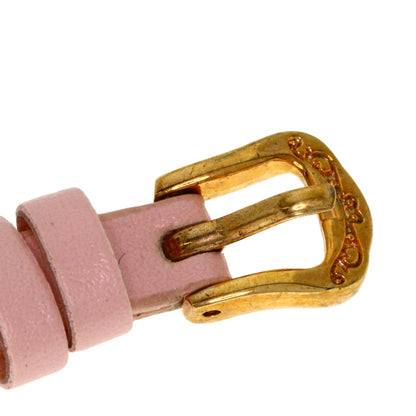 Disney Marie the Aristocats Watches TDSJ00258 Gold Plated/Leather Ladies