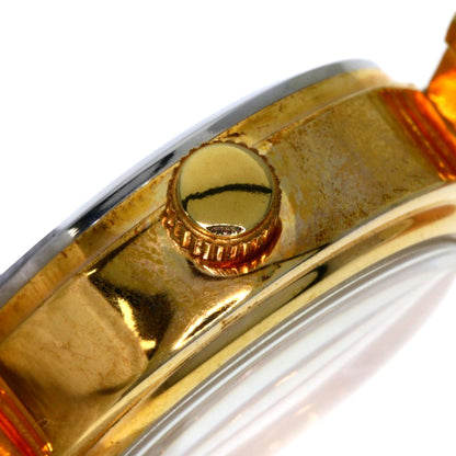 Disney Marie the Aristocats Watches TDSJ00258 Gold Plated/Leather Ladies