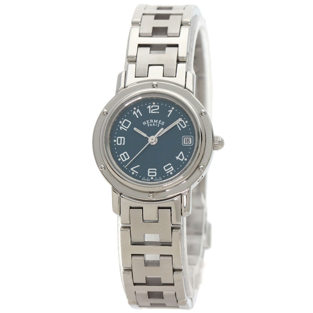 HERMES Clipper Watches CL4.210 Stainless Steel/Stainless Steel Ladies