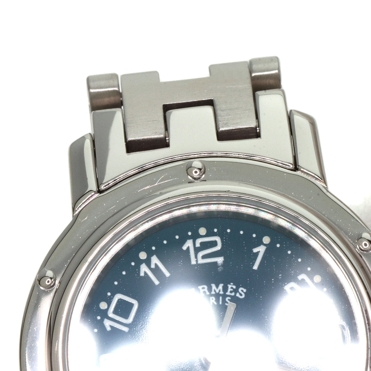 HERMES Clipper Watches CL4.210 Stainless Steel/Stainless Steel Ladies