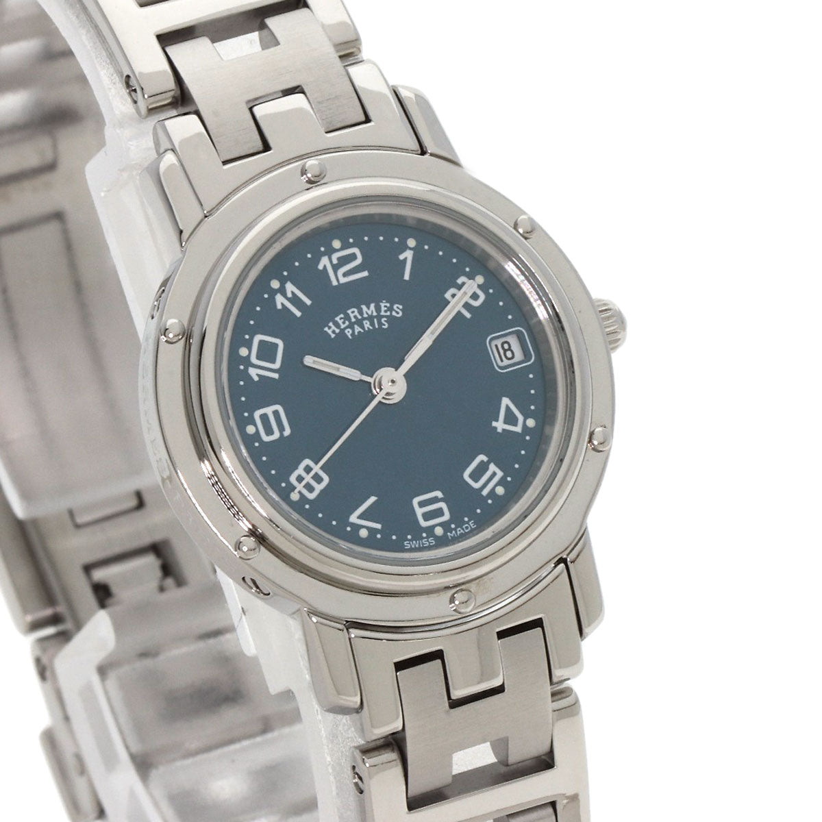 HERMES Clipper Watches CL4.210 Stainless Steel/Stainless Steel Ladies