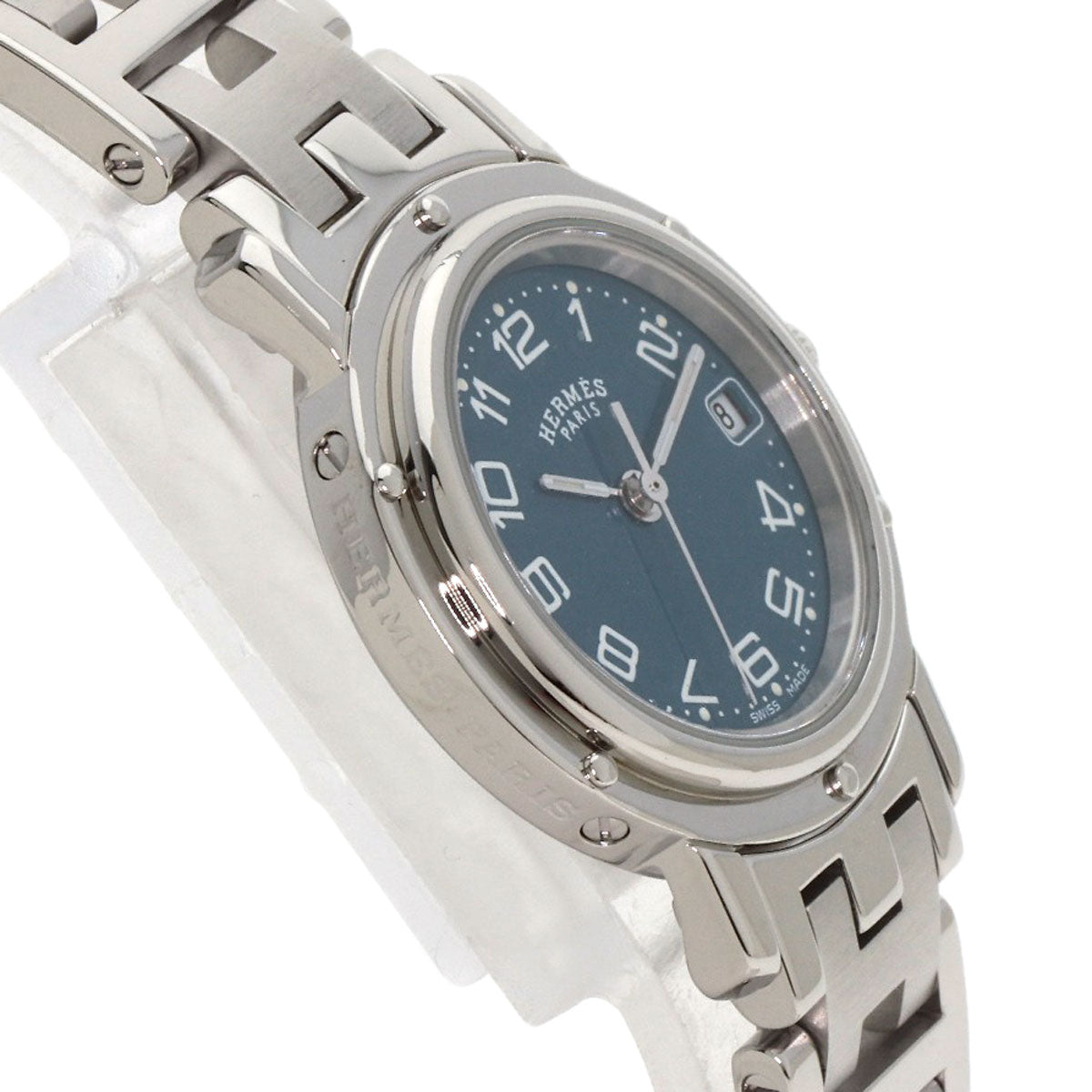 HERMES Clipper Watches CL4.210 Stainless Steel/Stainless Steel Ladies