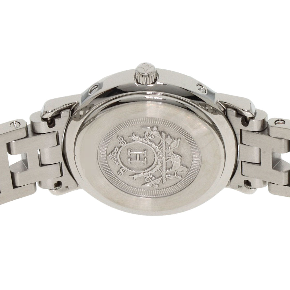 HERMES Clipper Watches CL4.210 Stainless Steel/Stainless Steel Ladies