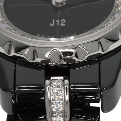 CHANEL J12 XS 0.7" Diamond Watches H5236 Ceramic/Ceramic Ladies