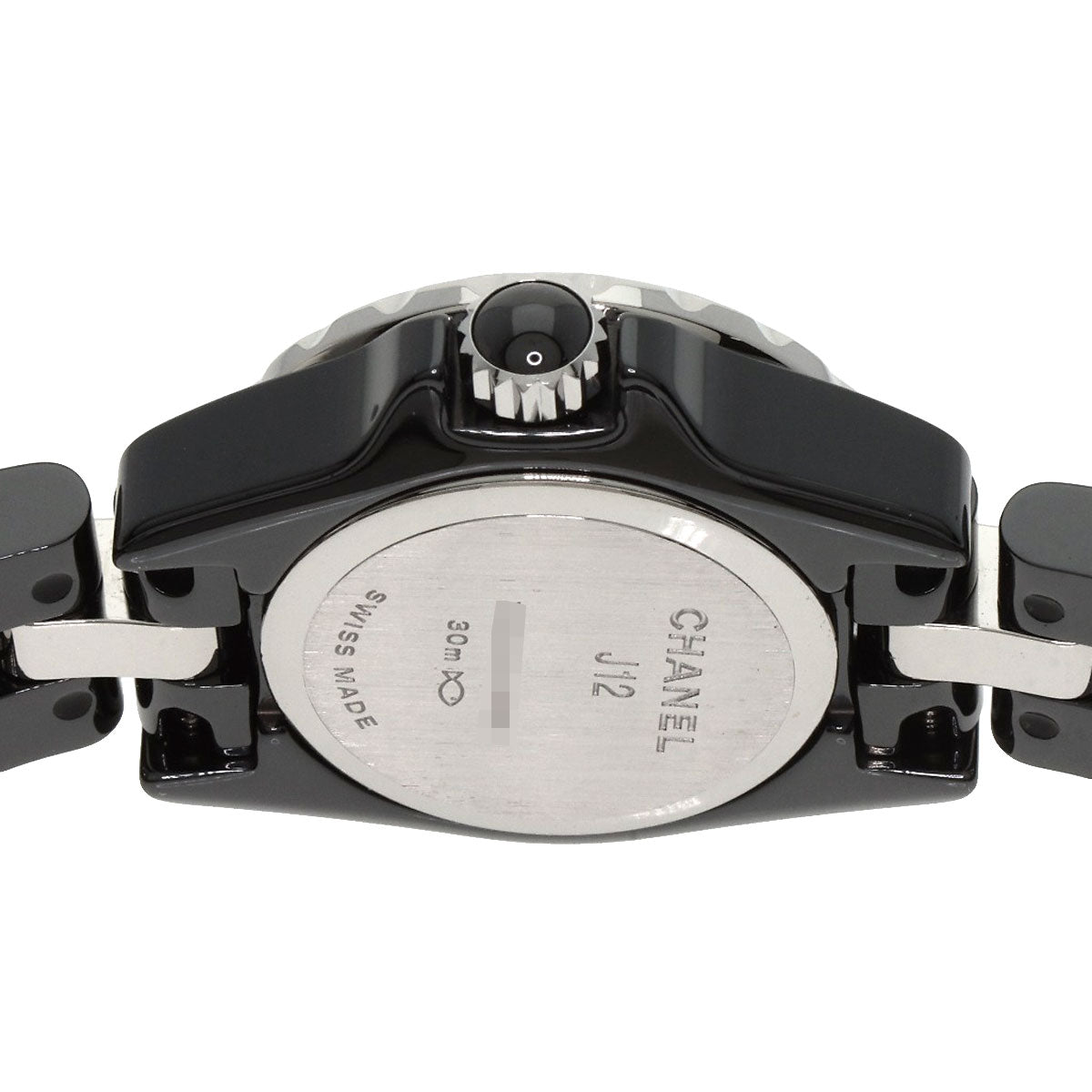 CHANEL J12 XS 0.7" Diamond Watches H5236 Ceramic/Ceramic Ladies