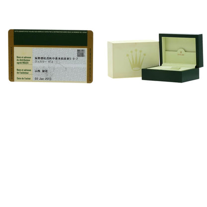 ROLEX Datejust 2 10P Diamond Watches 116334G Stainless Steel/Stainless Steel mens