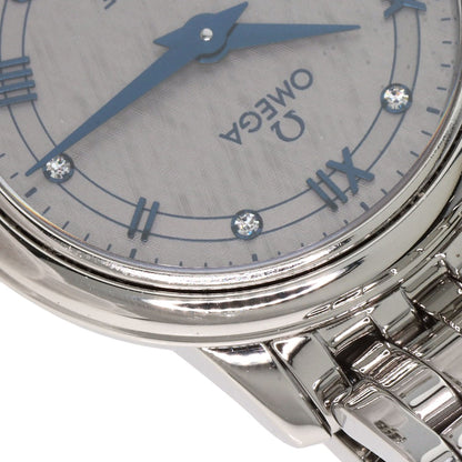 OMEGA De Ville Prestige 1.1" Watches 424.10.27.60.56.002 Stainless Steel/Stainless Steel Ladies