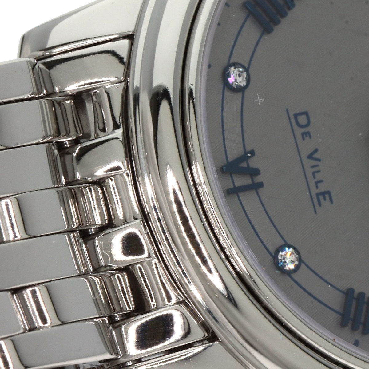 OMEGA De Ville Prestige 1.1" Watches 424.10.27.60.56.002 Stainless Steel/Stainless Steel Ladies