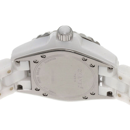 CHANEL J12 1.3" 12P Diamond Watches H1628 Ceramic/Ceramic Ladies