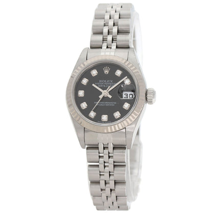 ROLEX DATEJUST 10P Diamond Watches 79174G Stainless Steel/Stainless Steel Ladies