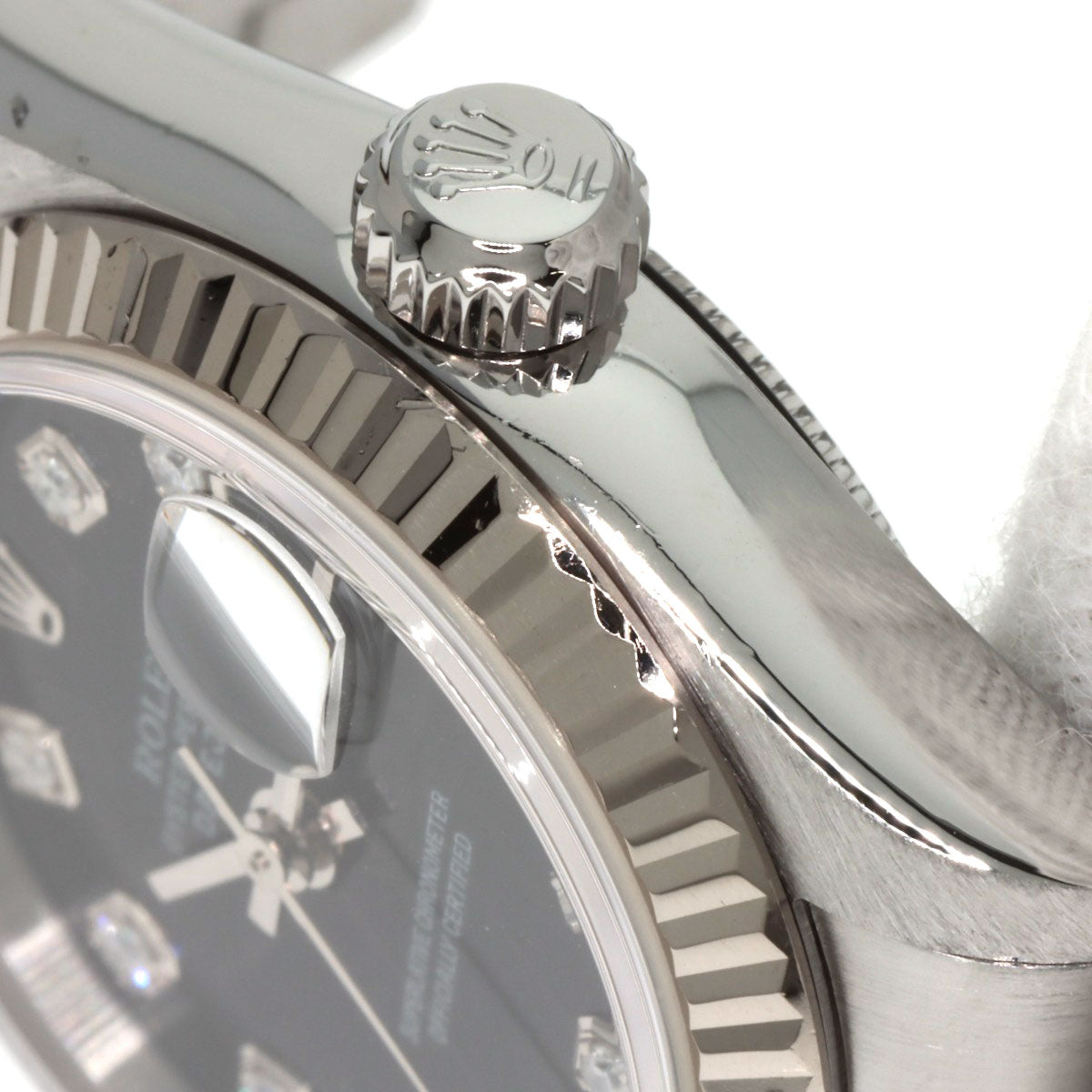 ROLEX DATEJUST 10P Diamond Watches 79174G Stainless Steel/Stainless Steel Ladies