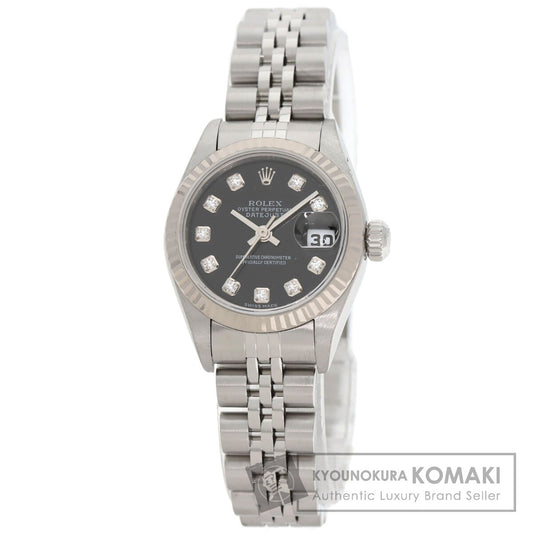 ROLEX DATEJUST 10P Diamond Watches 79174G Stainless Steel/Stainless Steel Ladies