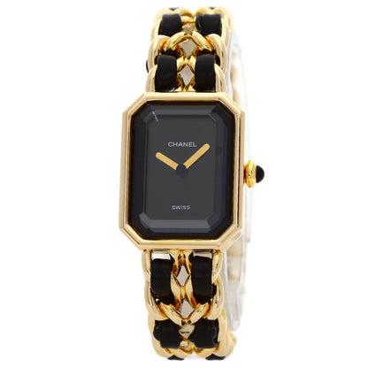 CHANEL Premiere S Watches Ｈ0001 Gold Plated/GPxLeather Ladies