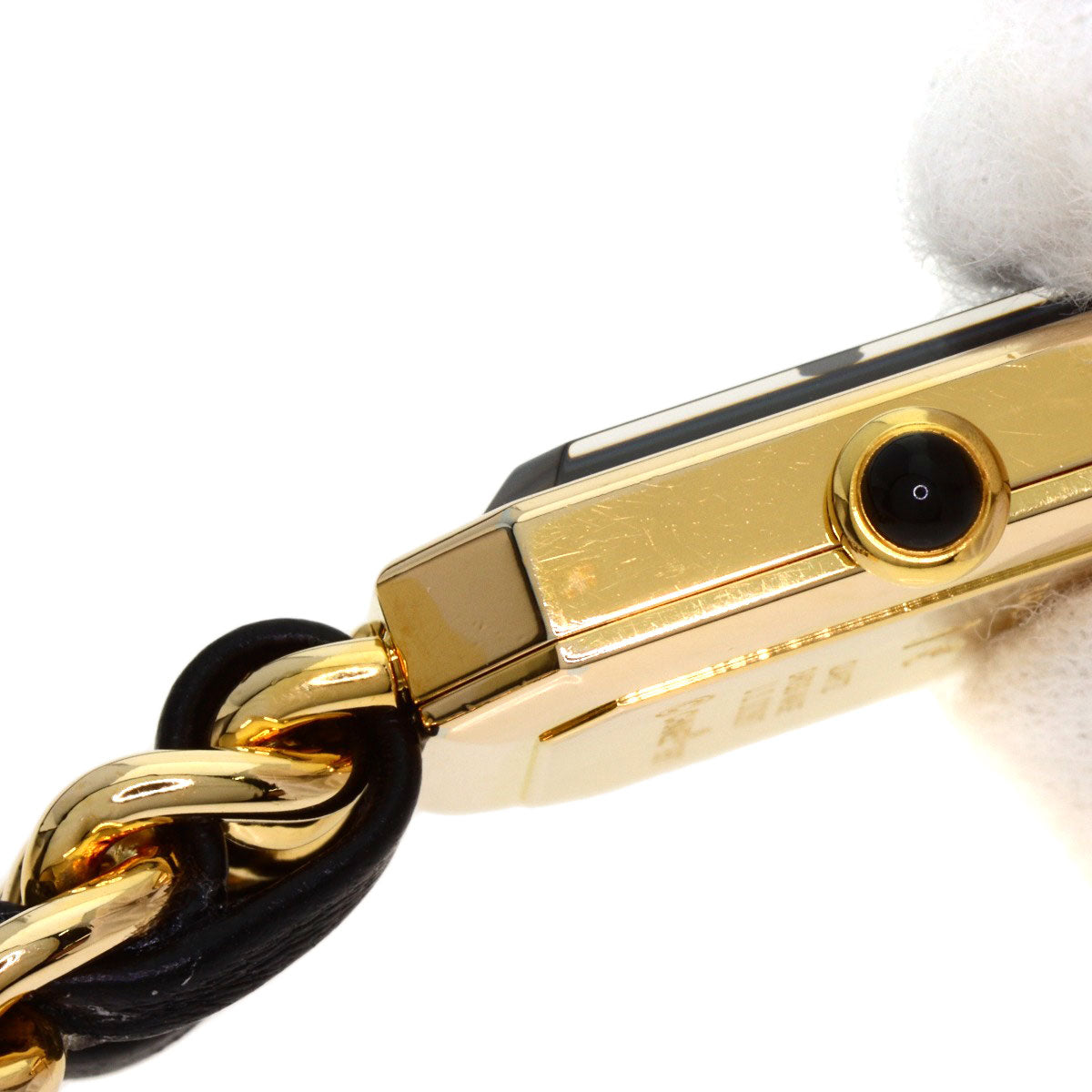 CHANEL Premiere S Watches Ｈ0001 Gold Plated/GPxLeather Ladies