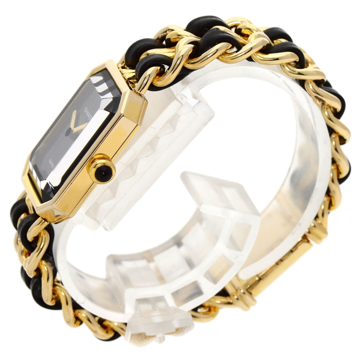 CHANEL Premiere S Watches Ｈ0001 Gold Plated/GPxLeather Ladies