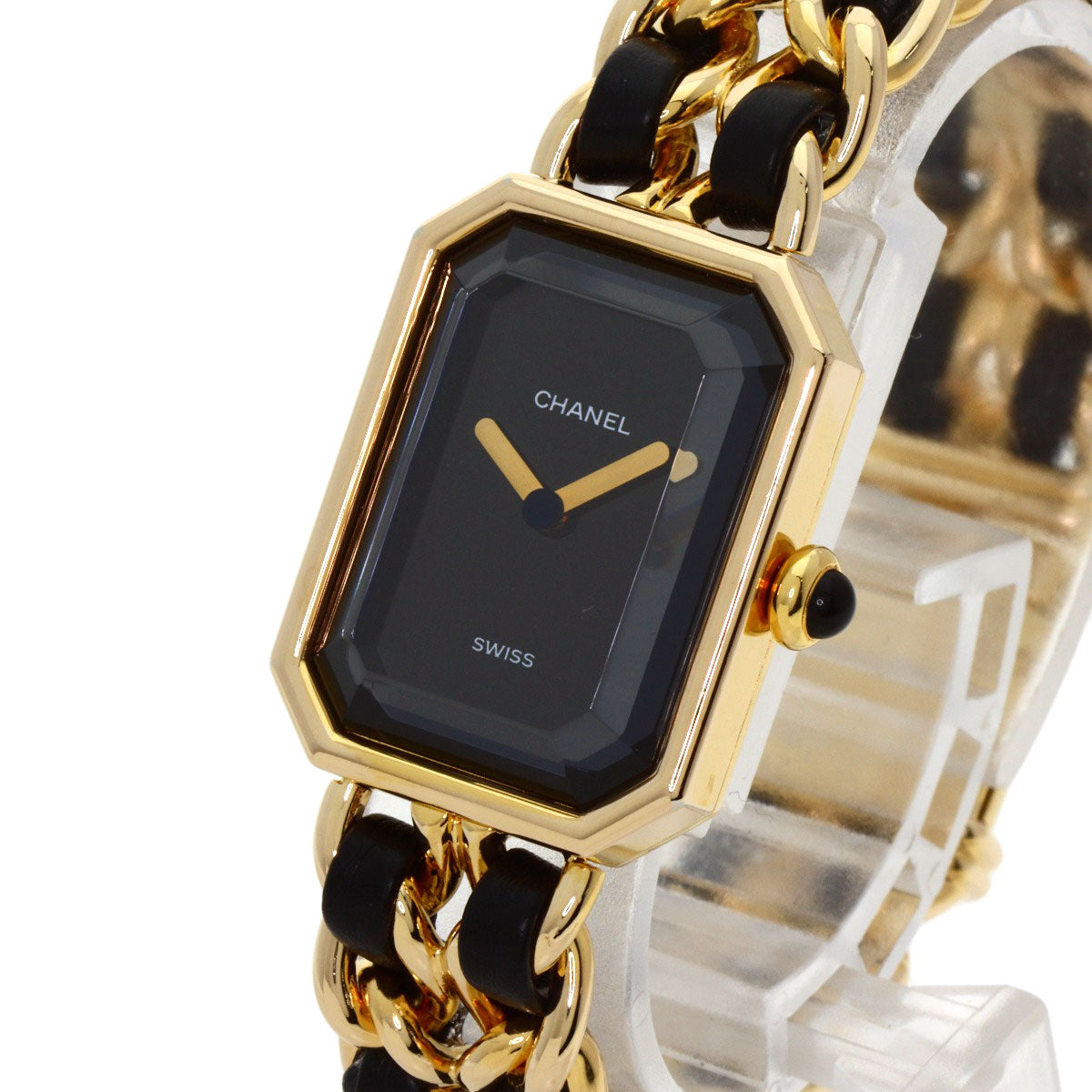 CHANEL Premiere S Watches Ｈ0001 Gold Plated/GPxLeather Ladies