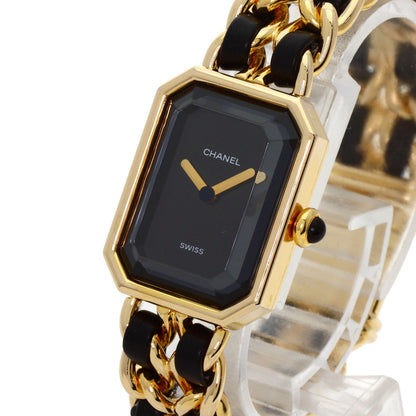 CHANEL Premiere S Watches Ｈ0001 Gold Plated/GPxLeather Ladies