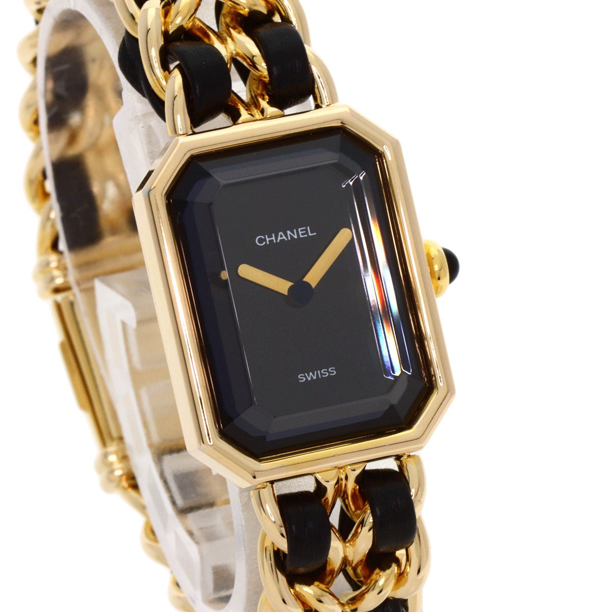 CHANEL Premiere S Watches Ｈ0001 Gold Plated/GPxLeather Ladies
