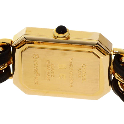 CHANEL Premiere S Watches Ｈ0001 Gold Plated/GPxLeather Ladies