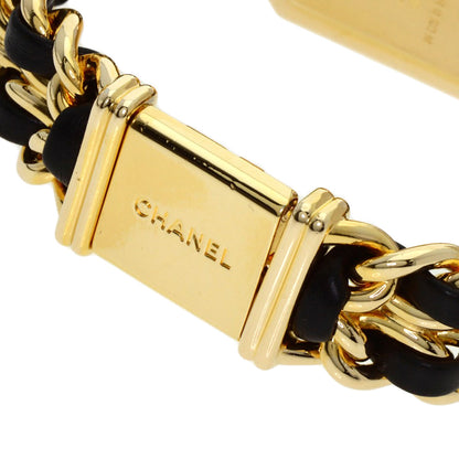 CHANEL Premiere S Watches Ｈ0001 Gold Plated/GPxLeather Ladies