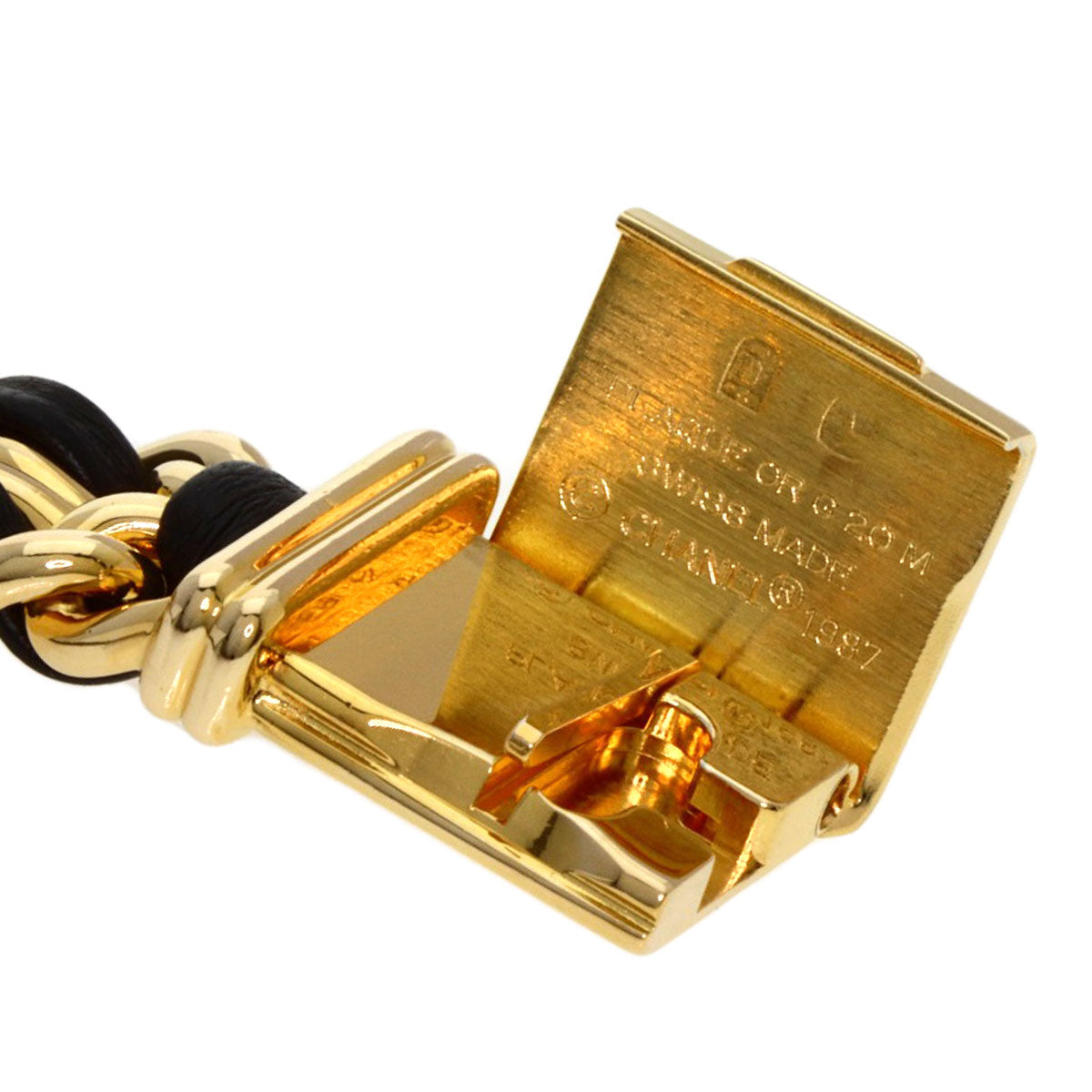 CHANEL Premiere S Watches Ｈ0001 Gold Plated/GPxLeather Ladies