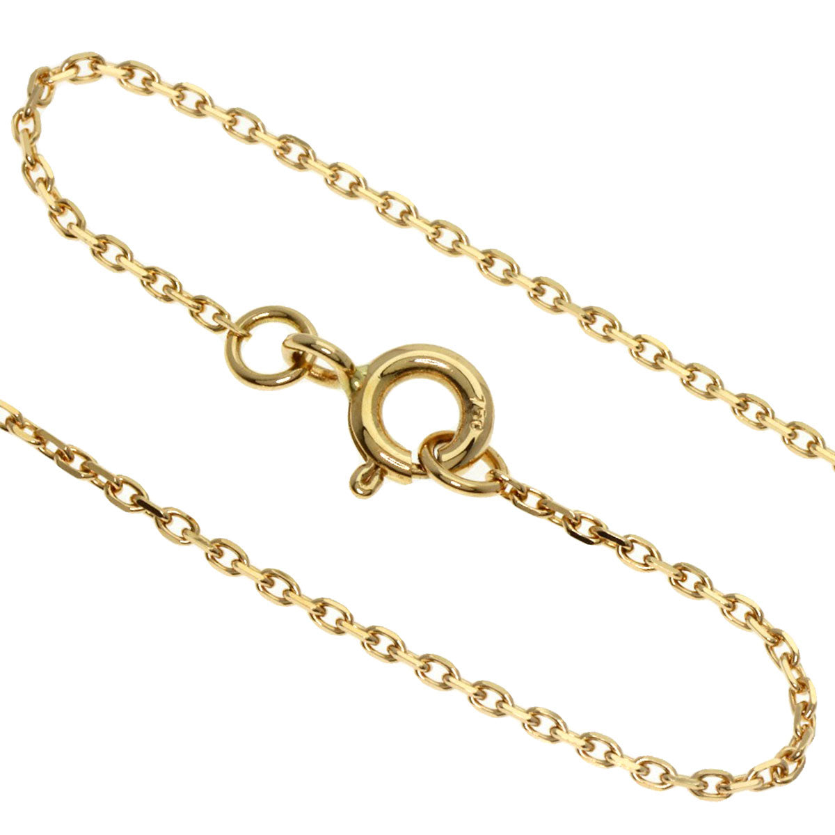 LOUIS VUITTON Pendant Star Blossom BB Onyx Diamond Necklace K18 Yellow Gold Ladies [Used]