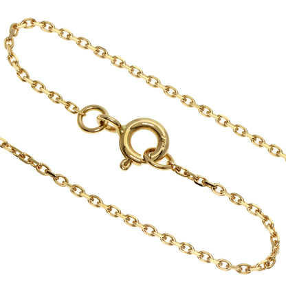 LOUIS VUITTON Pendant Star Blossom BB Onyx Diamond Necklace K18 Yellow Gold Ladies [Used]