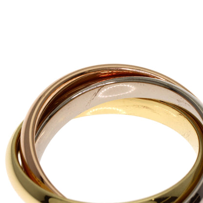 CARTIER   Trinity #50 current model Ring  K18 Yellow Gold 18K Pink GoldLadies [Used]