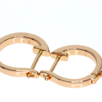 MIKIMOTO Akoya Pearl Pearl Diamond earring K18 Pink Gold Ladies [Used]