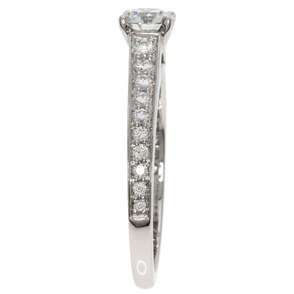 CARTIER Solitaire Diamond # 47 Ring Platinum PT950 Ladies [Used]