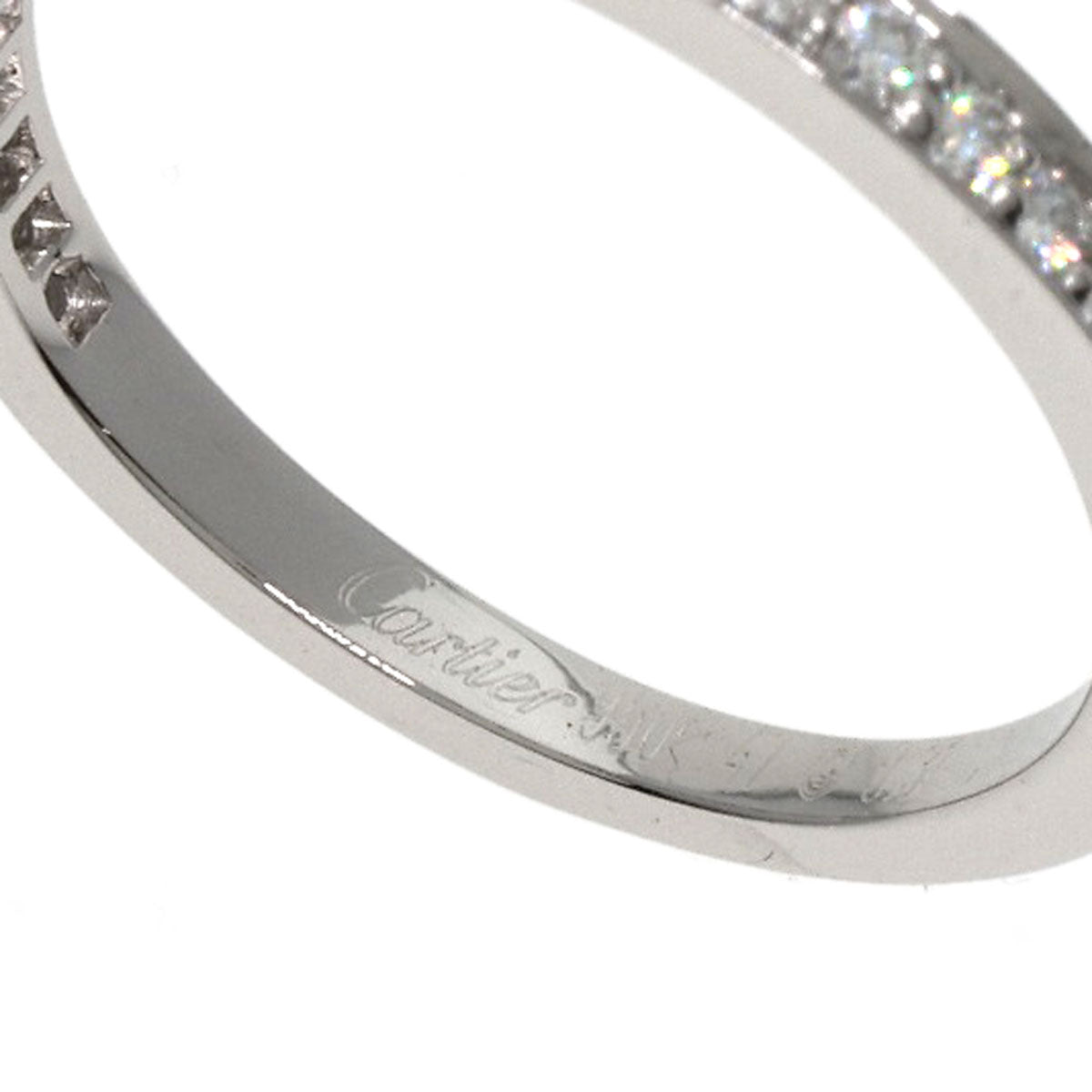 CARTIER Solitaire Diamond # 47 Ring Platinum PT950 Ladies [Used]