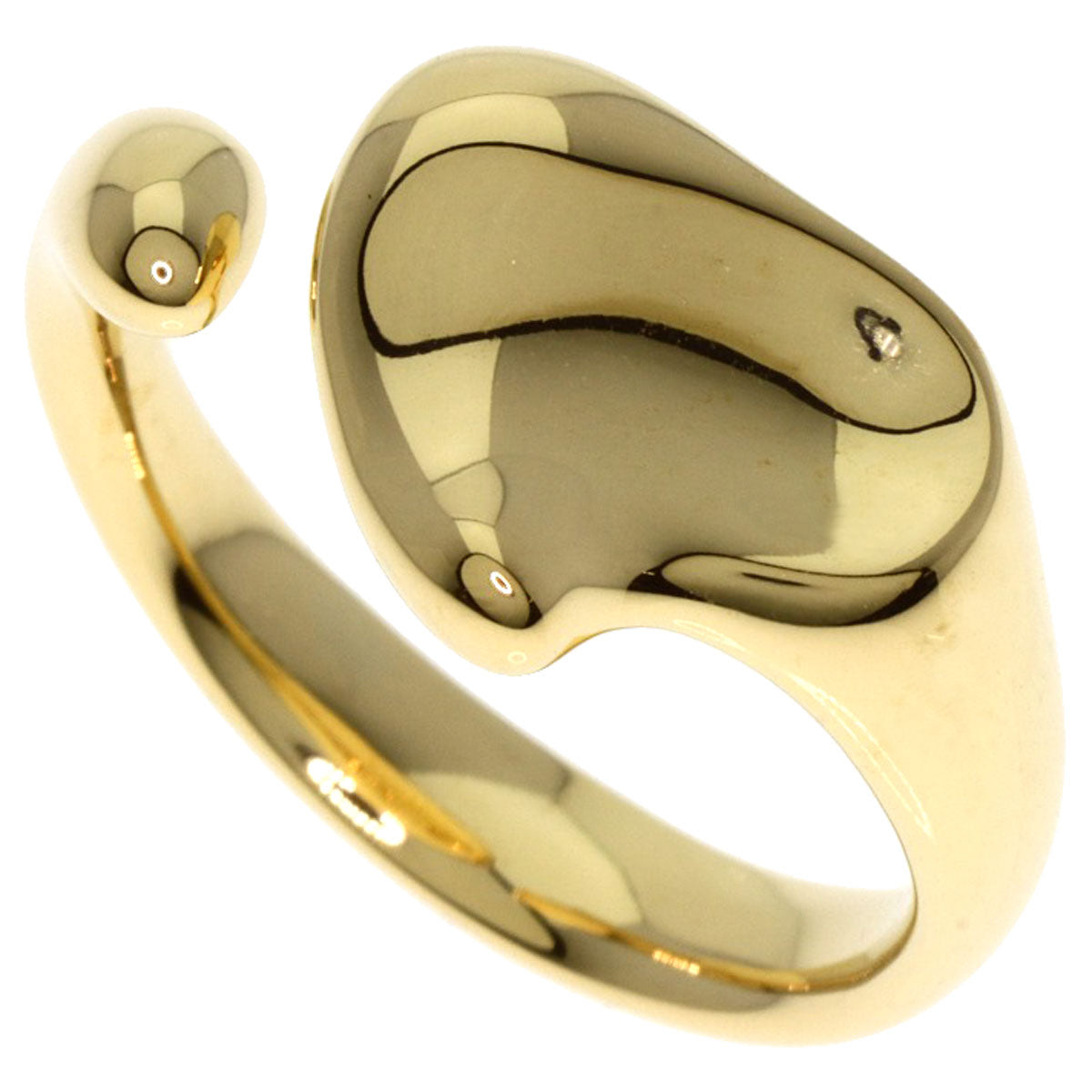 TIFFANY&Co.   Full heart Ring  K18 Yellow Gold Ladies [Used]