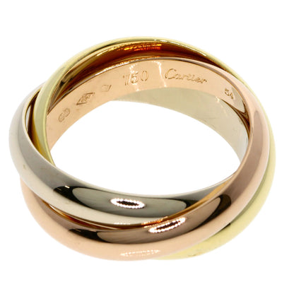 CARTIER Trinity #54 Ring K18 Yellow Gold K18 White GoldLadies [Used]