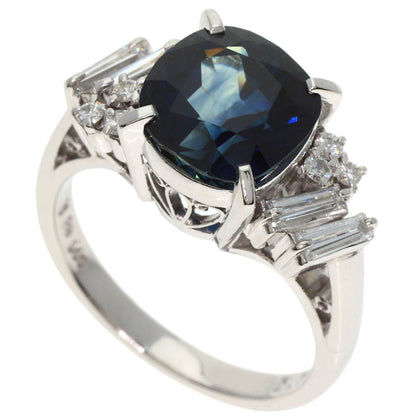 TASAKI Blue sapphire diamond Ring Platinum PT900 Ladies [Used]